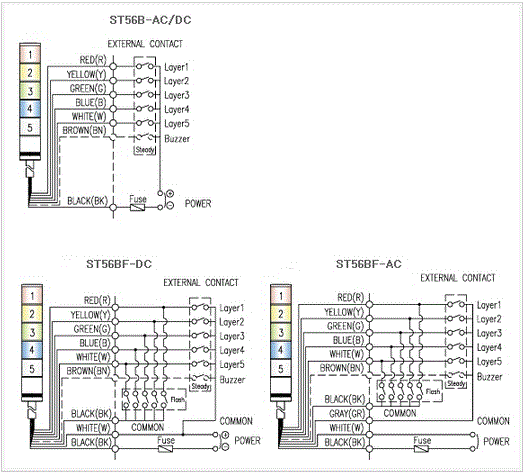 ST56B wiring diagram