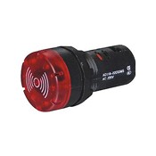 Ultrashort Flashing Buzzer (22mm)