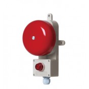SAB130 Alarm Bells with Lamp Attached for Vessels and Heavy Industrial Applications
