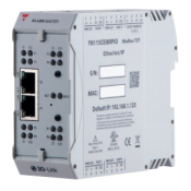 DIN Rail IO-Link Master with EtherNet/IP™, Modbus/TCP