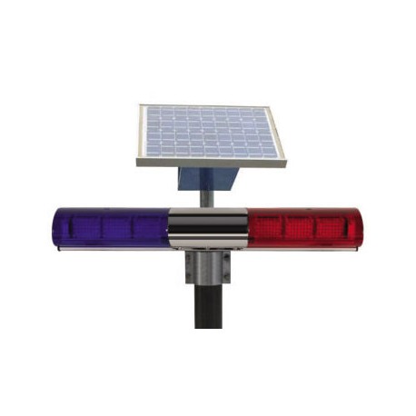 ELM-SOL Solar Powered Warning Light Bar