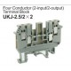 UKJ-2.5/2X2 Four Conductor Terminal Block