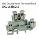 UKJ-2.5M/2-2 Mini Double-Level Terminal Block