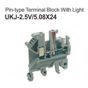 UKJ-2.5V/5.08x24 Pin-Type Terminal Block with Light