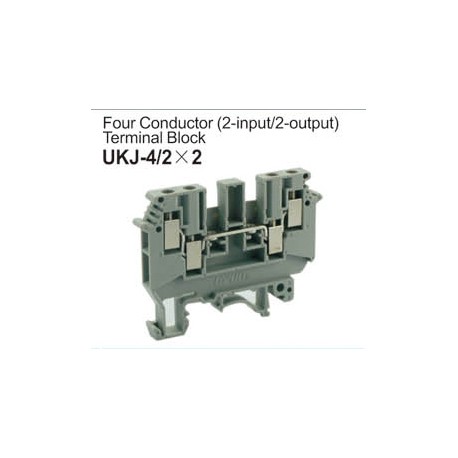 UKJ-4/2x2 Four Conductor Terminal Block