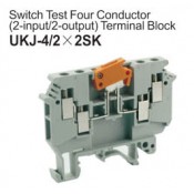 UKJ-4/2x2SK Switch Test Four Conductor Terminal Block