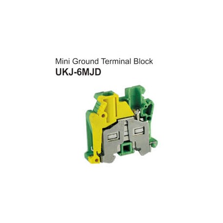UKJ-6MJD Mini Ground Terminal Block