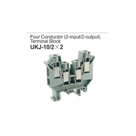 UKJ-10/2x2 Four Conductor Terminal Block