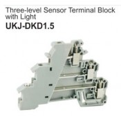 UKJ-DKD1.5 Three-Level Sensor Terminal Block with Light
