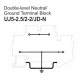 UJ5-2.5/2-2/JD-N Double-Level Neutral Ground Terminal Block