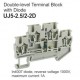 UJ5-2.5/2-2D Double-Level Terminal Block (Diode)